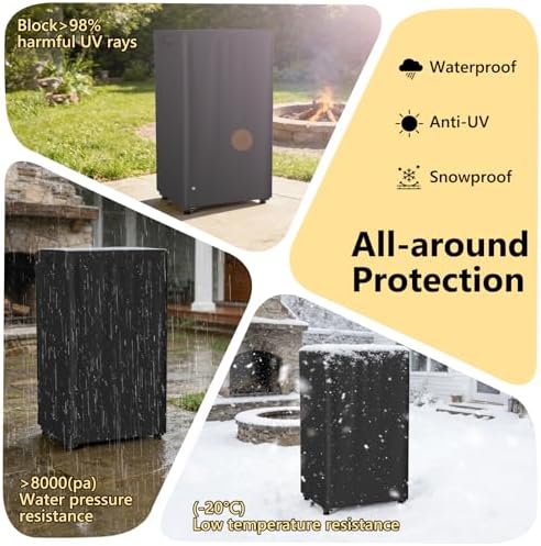 akefit 2ft firewood racks cover,heavy duty waterproof outdoor, package contents
