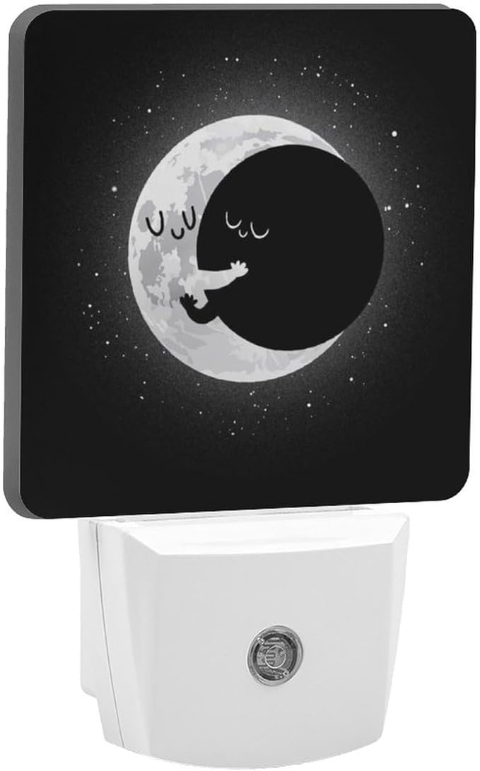 Cute Lunar Eclipse Night Light, Plug into Wall Decor Nightlights - Image 8