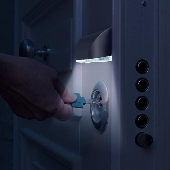 SENHAI 2 Pack Keyhole Light, Infrared IR Wireless Door Lock Lamp, Auto Sensor - Image 2