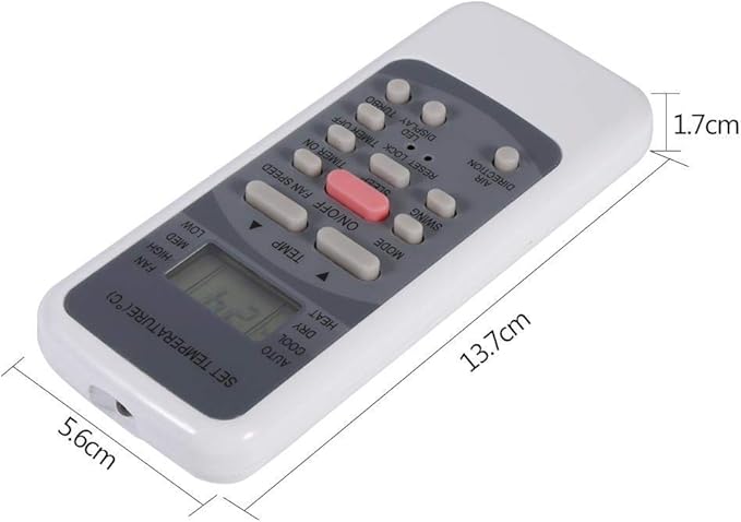 Universal AC Remote Control for R51/E R51/CE R51M/CE R51D/E R51M/BGE R51M/BGE - Image 4