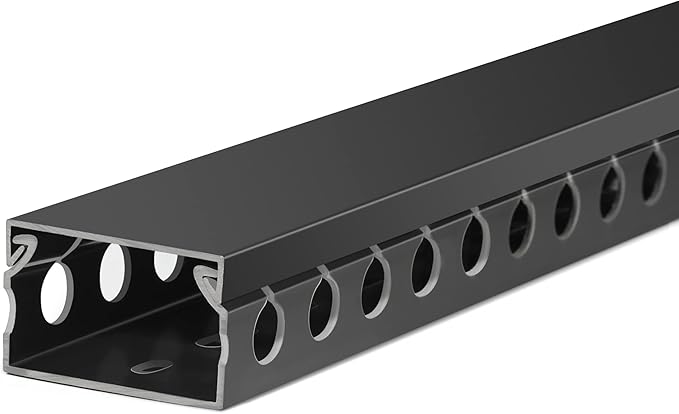 ZhiYo Cable Raceway 156in, Server Rack Cable Management Under Desk Cord by ZhiYo
