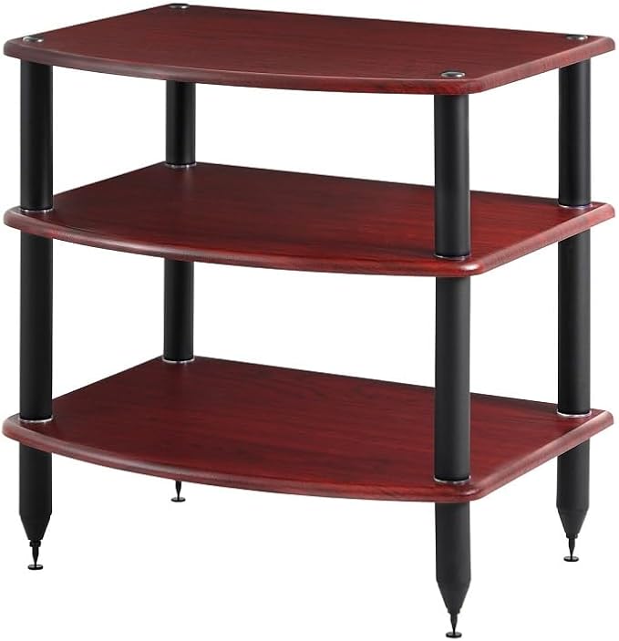 Pangea Audio Vulcan Three Shelf Audio Stereo Rack, Media Stand, and Components by PangeaAudio