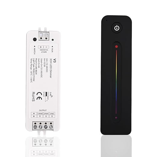 RF Wireless RGB LED Strip Controller by TUNICHX
