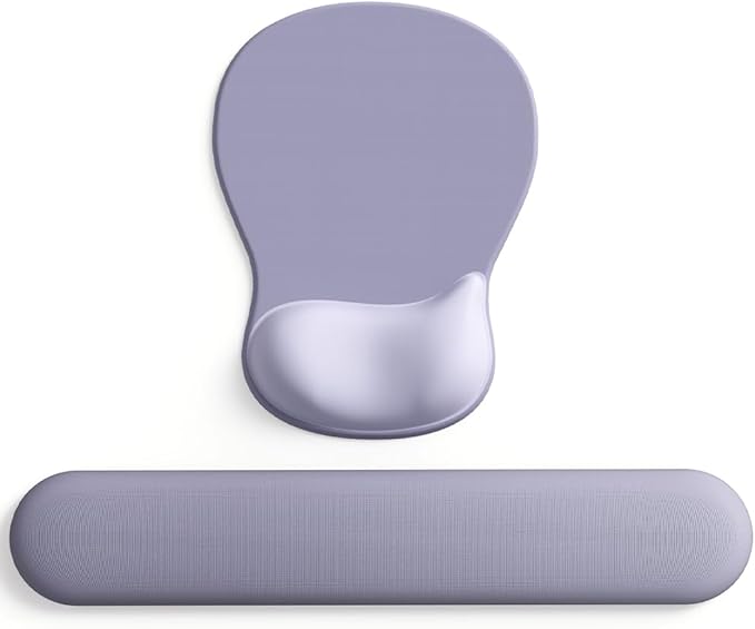 ErgoComfort Gel Wrist Rest Mouse Pad-Ergonomic Office Mousepad by DEMONCHEST