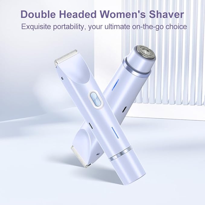 Bikini Trimmer for Women 2 in 1 Dual Head - Image 6
