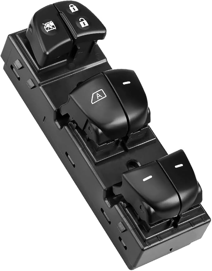 Master Power Door Lock Window Control Switch by SKCEIDA