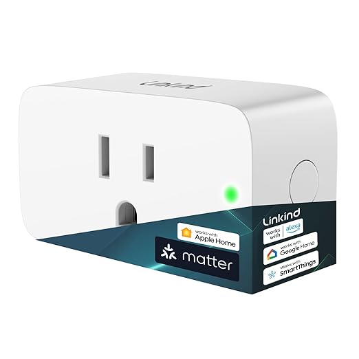 Linkind Matter Smart Plug, Work by Linkind
