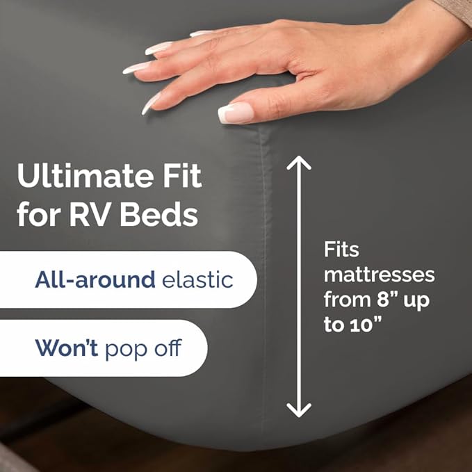 RV Short Queen Sheet Set 60 X 75 - Image 3
