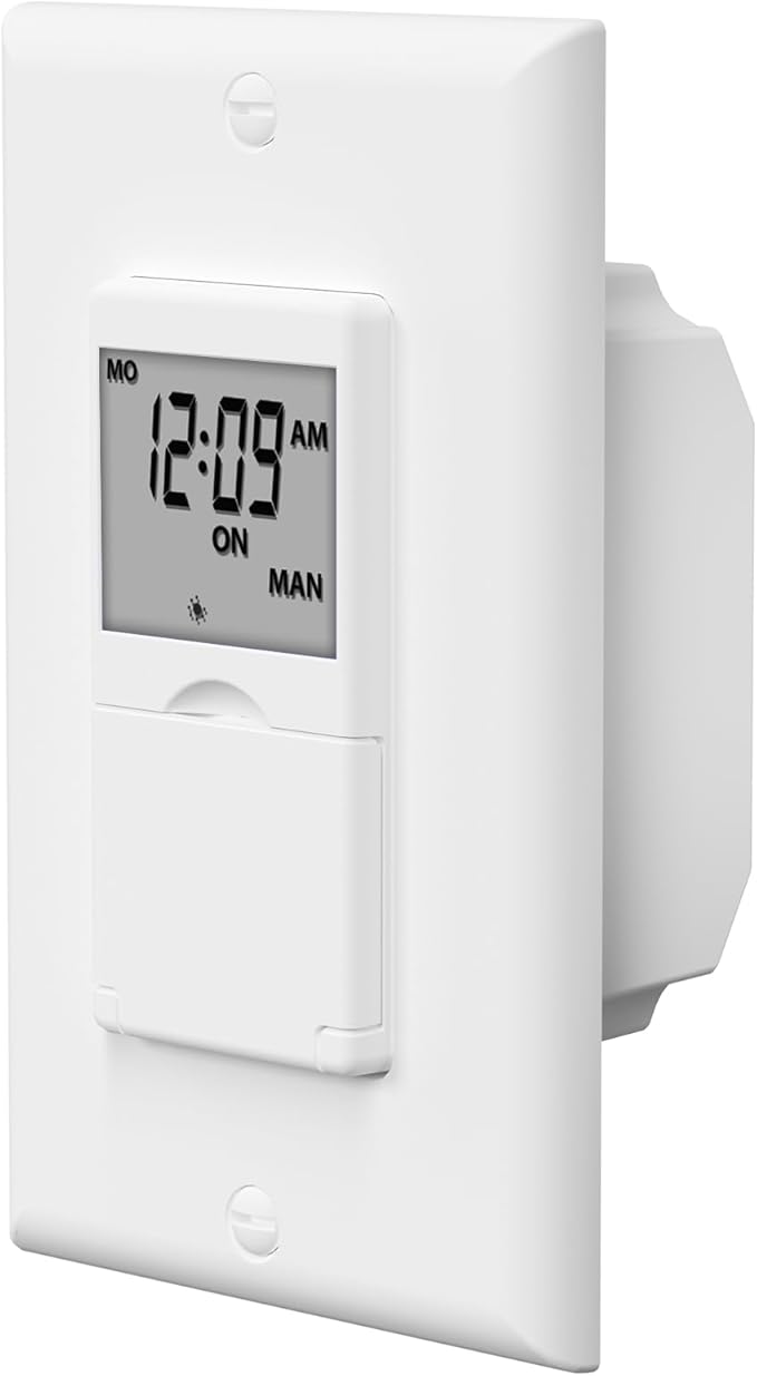 BN-LINK 7 Day Programmable in-Wall Timer Switch - Image 9