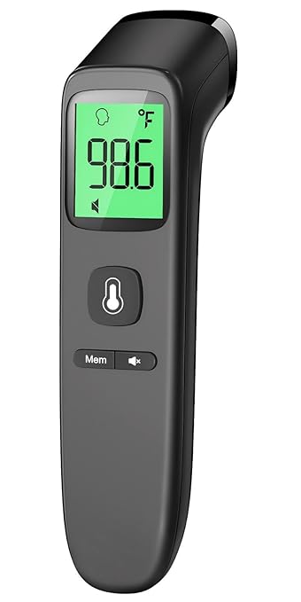 Forehead Thermometer for Adults and Kids, Fast Accurate Thermometer by Viproud