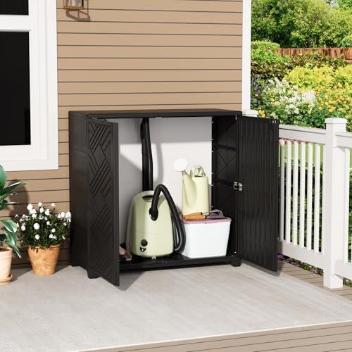 mrosaa storage box outdoor caninet,resin indoor storage box, view 9