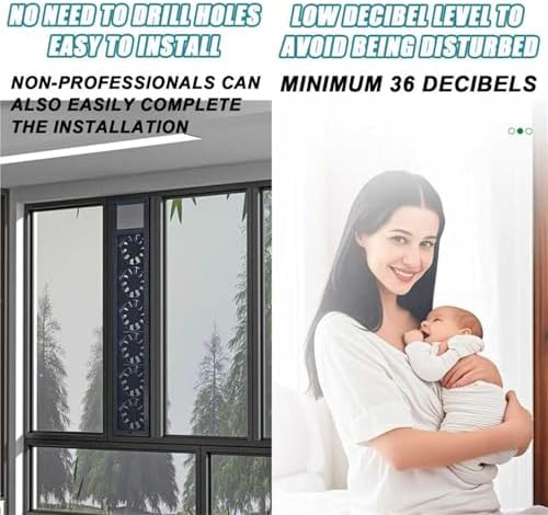Adjustable Door & Window Fan - Image 6