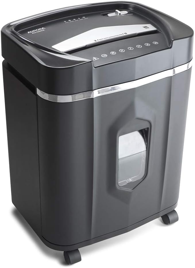 Aurora AU1640XA Anti-Jam 16 Sheet Crosscut Paper/CD and Credit Card/ 5 Gal - Image 3