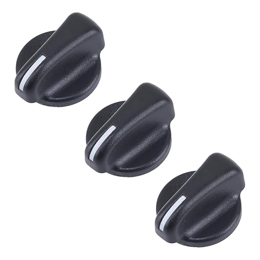 DUNSIHUI 3Pcs AC Heater Climate Control Blower Fan Knob Switch 5011218AC by DUNSIHUI