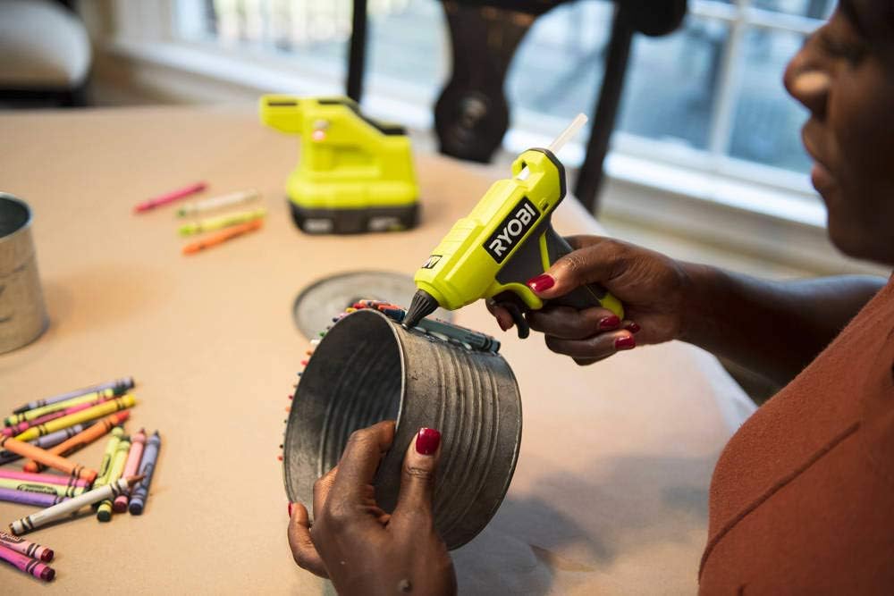 Ryobi RGLM18-0 18V ONE+ Cordless Mini Glue Gun (Bare Tool), Green