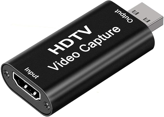 Gebildet 4K Video Capture Card, HDMI to USB Capture Card 1080P by Gebildet