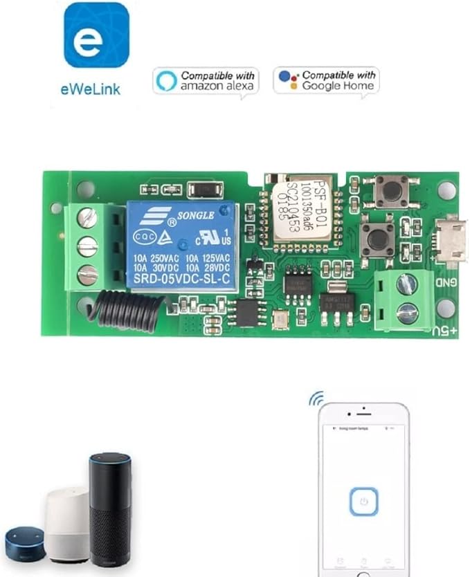 MHCOZY WiFi Wireless Smart Switch Relay Module - Image 2
