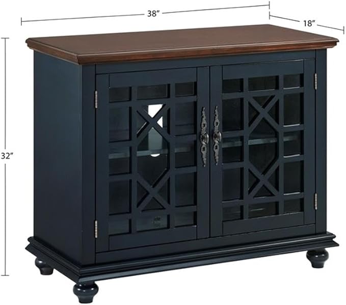 Martin Svensson Home Elegant Small Spaces TV Stand Blue - Image 3