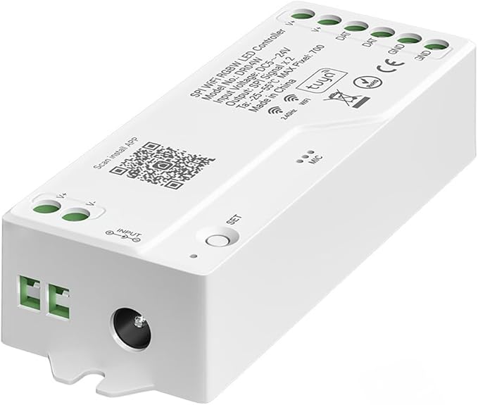LOAMLIN DR04W RGBW SPI SMD COB 3PIN Addressable LED Strip 2.4GHz Tuya WiFi by LOAMLIN