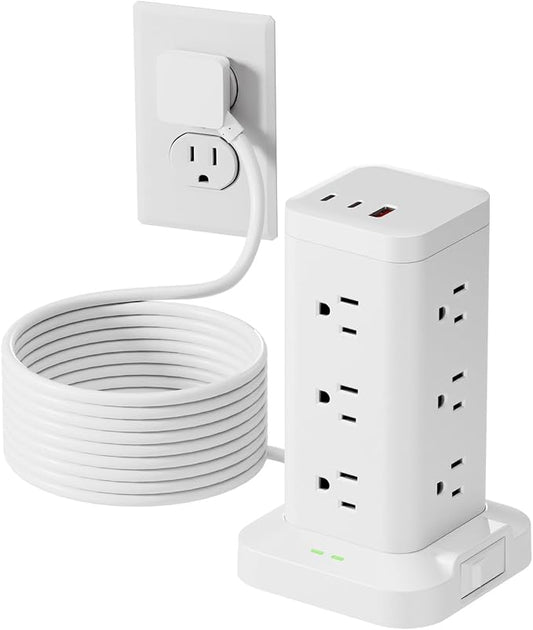 Tagzilo 15-in-1 Power Strip Tower by Tagzilo