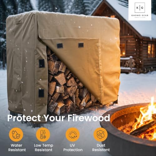 firewood log rack cover 8 foot - heavy, package contents