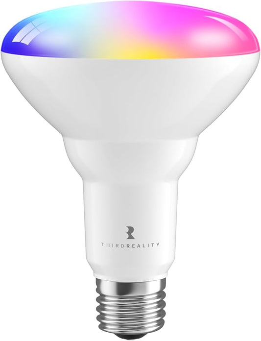 THIRDREALITY Smart Color Bulb ZB3, Zigbee hub Required, 650 Lumens, BR30/E26 by ThirdReality