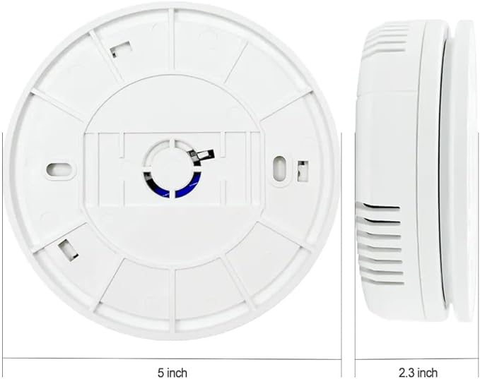 Carbon Monoxide Detector, VzmcovCO Monitor Powered by AA Battery, - Image 6