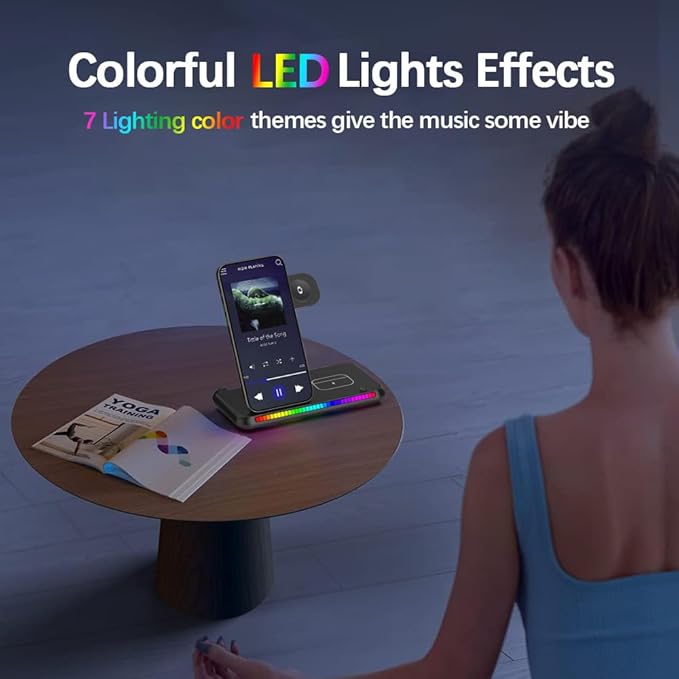 IHAO 3in1 Multifunctional Foldable Wireless Charging Station - Image 2
