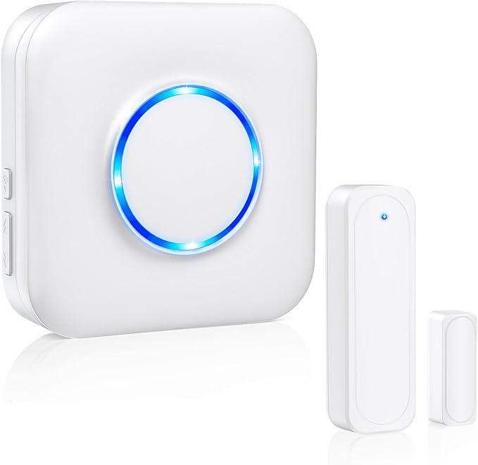 Door Chime, Satisure Wireless Door Open Contact Sensor Alarm Chime by Satisure
