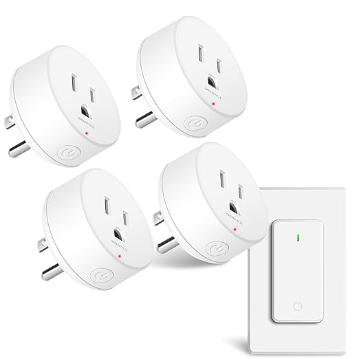 GreenCyle 4 Plug-in Light Switches by greencycle