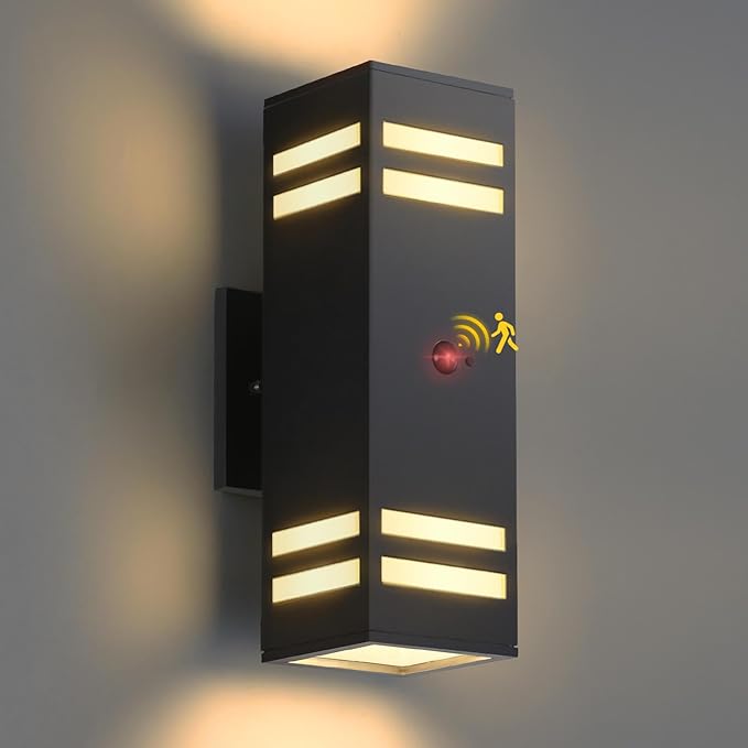 Zinola Motion Sensor Outdoor Lights, Modern Outdoor Wall Lights by Zinola