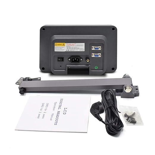 TOAUTO Digital Readout 2 Axis 3 Axis DRO Display Linear Scale 100~1000mm - Image 6