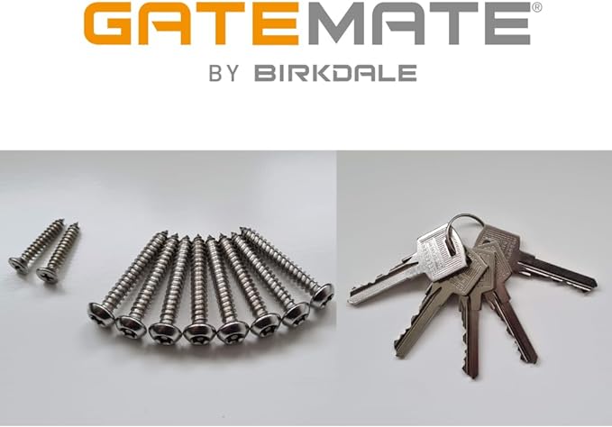 GateMate Long Throw Gate Lock, Euro Profile Keyed Both Sides Gate Lock - Image 7