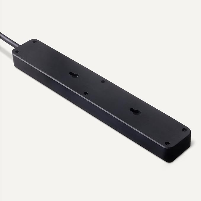 Amazon Basics Rectangle 6-Outlet, 600 Joule Surge Protector Power Strip - Image 4