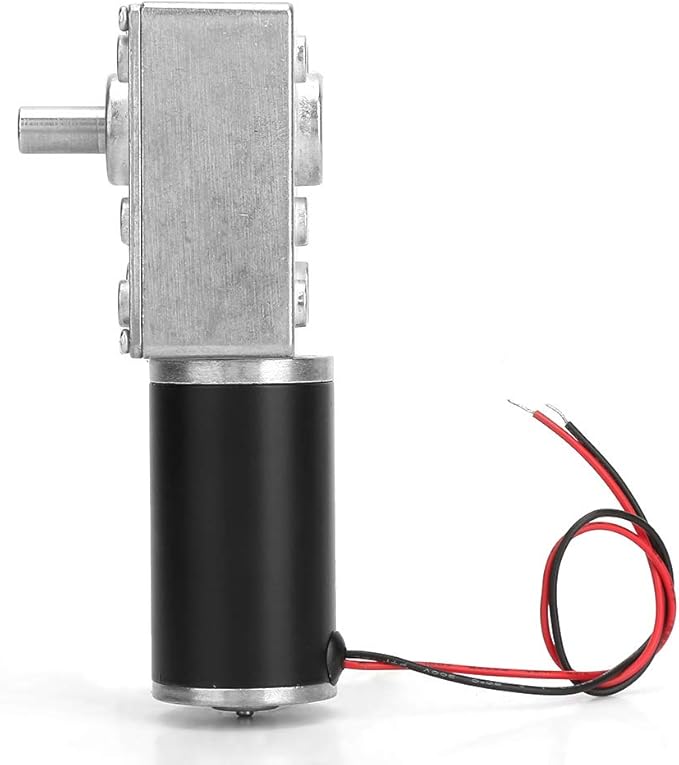 Reversible Gear Motor, DC 24V 8mm Shaft Gear Motor High Torsion Metal - Image 8