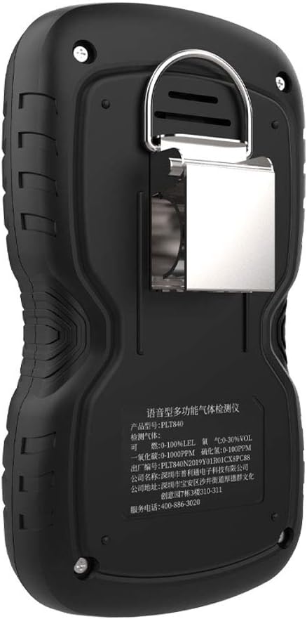 XLA Alert Portable Gas Detector, Gas Clip 4 Gas Monitor Meter Tester Analyzer - Image 9