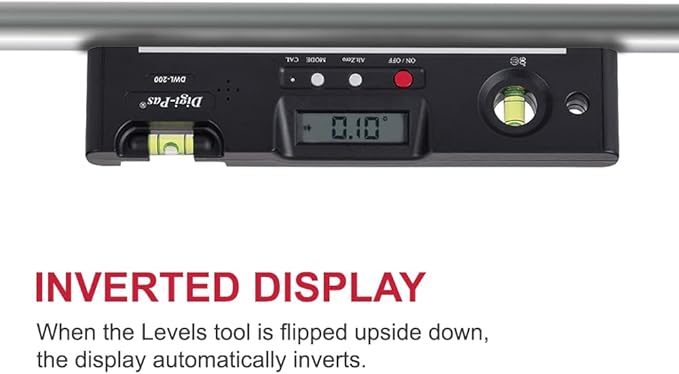 Digi-Pas DWL200 Electronic Torpedo Level, Protractor, Angle Gauge, Angle Finder - Image 6