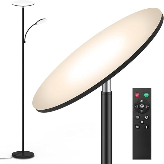 marctronic Floor Lamps for Living Room, 44W/4500LM Super Bright 2 in 1 LED by Marctronic