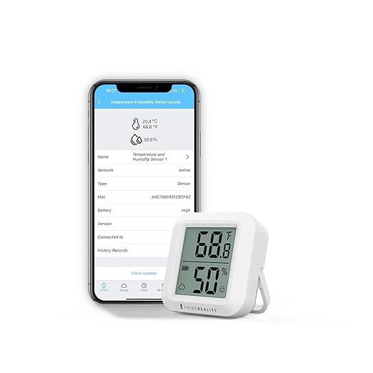 THIRDREALITY Zigbee Temperature and Humidity Sensor by ThirdReality