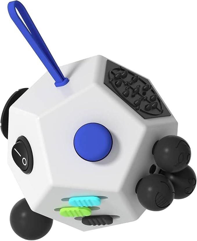 Fidget Dodecagon –12-Side Fidget Toys Cube Relieves Stress and Anxiety Anti by DoDoMagxanadu