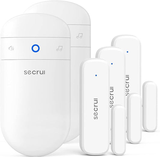 SECRUI Door Chime with Adjustable Volume –Wireless Entry Alert with 52 Chimes – by SECRUI