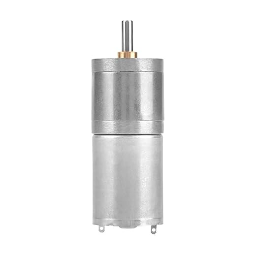 25mm DC 12V 25GA 370 Metal Gear Motor Low Speed High by aqxreight