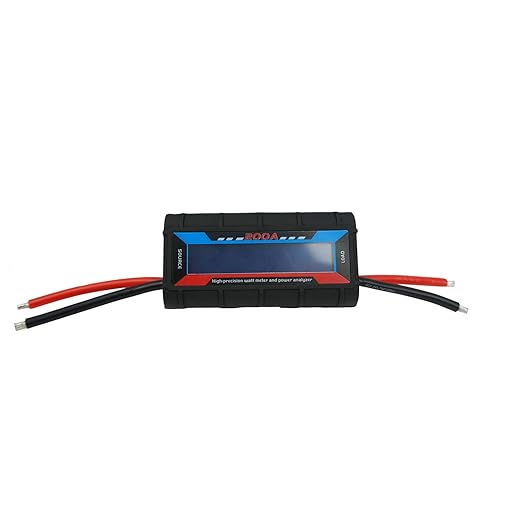 Proshopping 200A RC Watt Meter, High Precision Power Analyzer, DC 0-60V Volt - Image 7