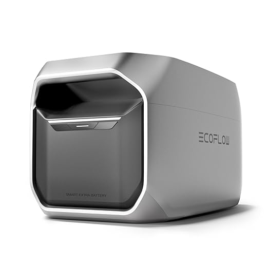 EF ECOFLOW Delta 3 Series Smart Extra Battery, 1024Wh LiFePO4 Expansion Battery by EFECOFLOW