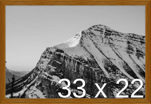 Frame It Easy 33 x 22 Hazel Wood Frame by FrameItEasy