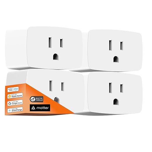 Onvis Matter Over Thread Smart Plug, Smart Mini Outlet, Works by Onvis