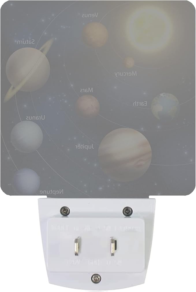Smoaffly Planet Solar System Universe Galaxy Space Night Light Plug-in LED - Image 3