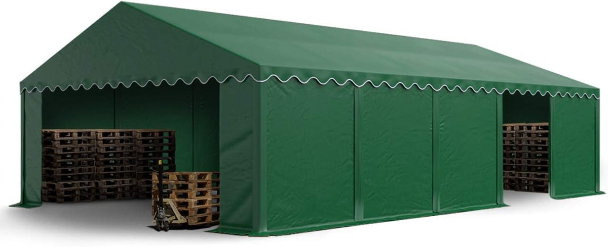 toolport 16x33 ft portable storage tent, pvc 700, main product view