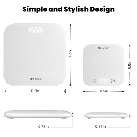 UNIWEIGH Kitchen and Bathroom Bundle-Digital food scale - Image 7