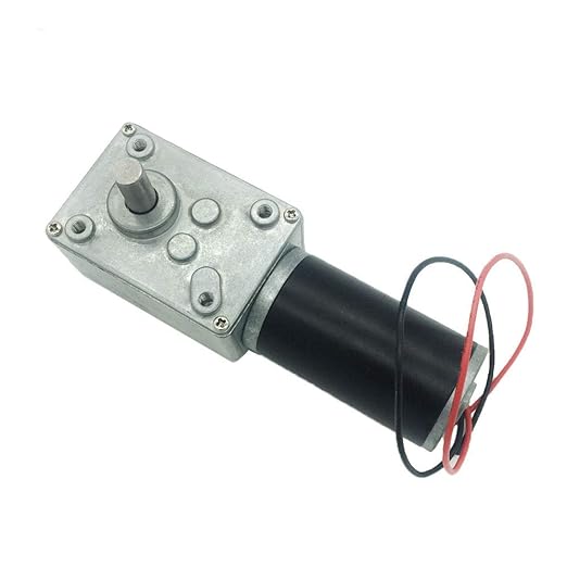 BRINGSMART A58SW31ZY 12V DC Worm Gear Motor Self-Locking Reversed Mini Turbine by BRINGSMART